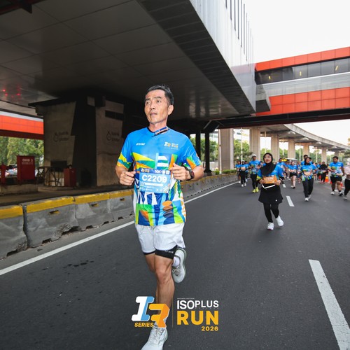 Race photo from ISOPLUS RUN 2026 - JAKARTA