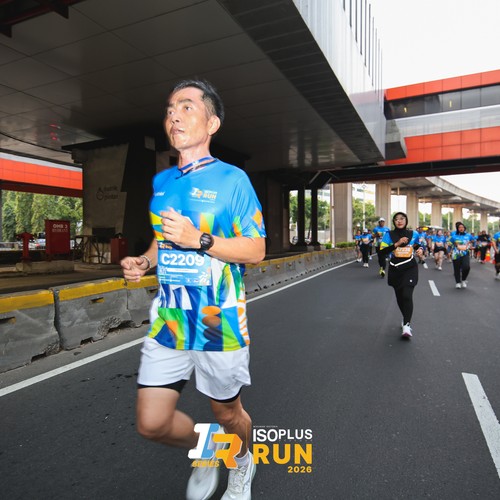 Race photo from ISOPLUS RUN 2026 - JAKARTA