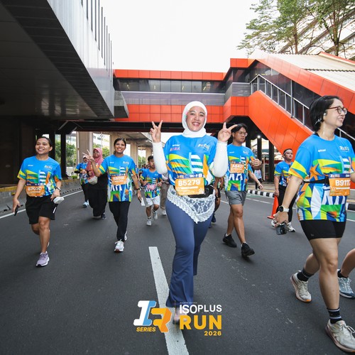 Race photo from ISOPLUS RUN 2026 - JAKARTA