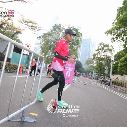 Race photo from SMARTFREN RUN 2026