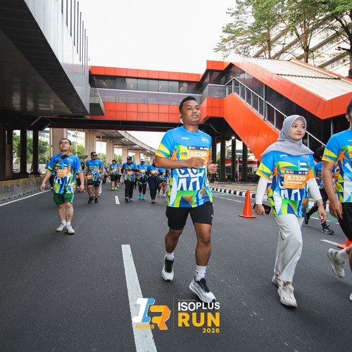 Race photo from ISOPLUS RUN 2026 - JAKARTA