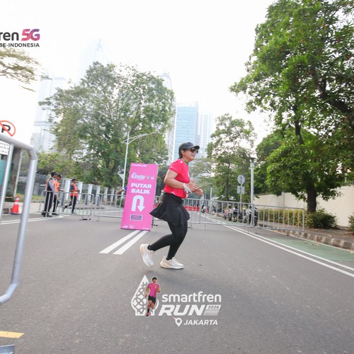 Race photo from SMARTFREN RUN 2026