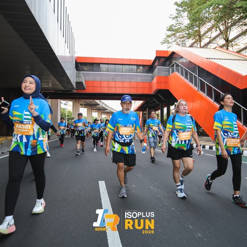 Race photo from ISOPLUS RUN 2026 - JAKARTA