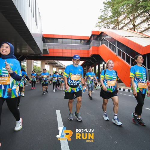 Race photo from ISOPLUS RUN 2026 - JAKARTA