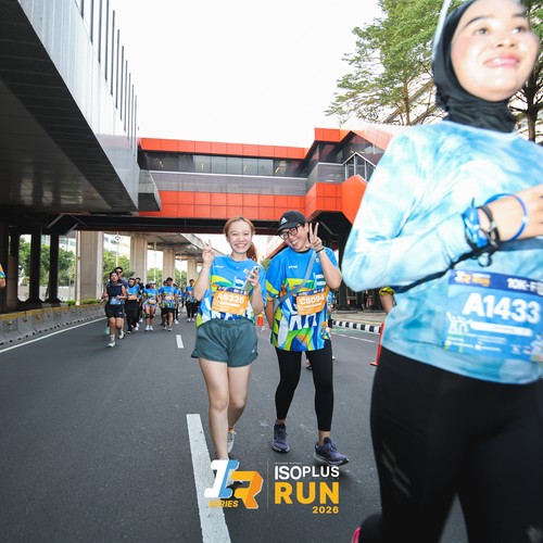 Race photo from ISOPLUS RUN 2026 - JAKARTA