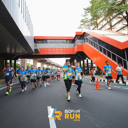 Race photo from ISOPLUS RUN 2026 - JAKARTA