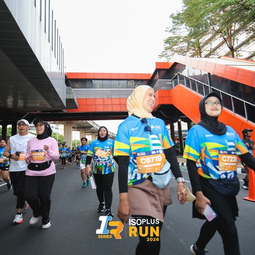Race photo from ISOPLUS RUN 2026 - JAKARTA