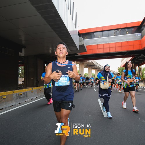 Race photo from ISOPLUS RUN 2026 - JAKARTA