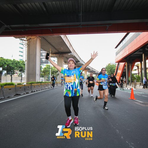 Race photo from ISOPLUS RUN 2026 - JAKARTA