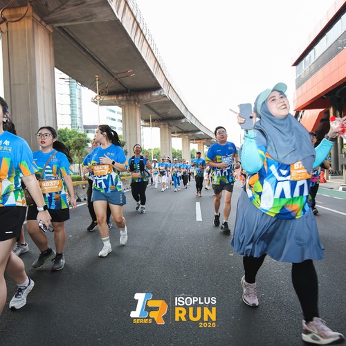 Race photo from ISOPLUS RUN 2026 - JAKARTA