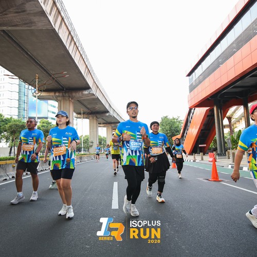Race photo from ISOPLUS RUN 2026 - JAKARTA