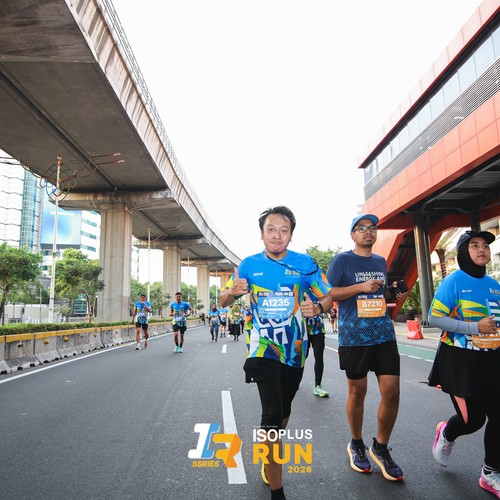 Race photo from ISOPLUS RUN 2026 - JAKARTA