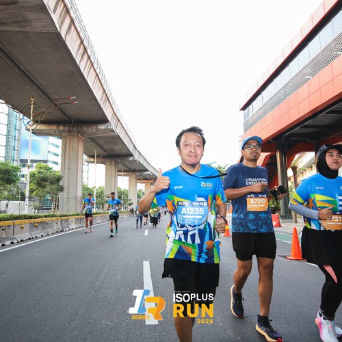 Race photo from ISOPLUS RUN 2026 - JAKARTA