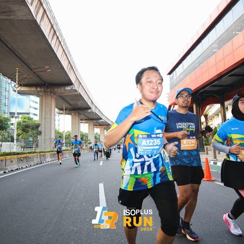 Race photo from ISOPLUS RUN 2026 - JAKARTA
