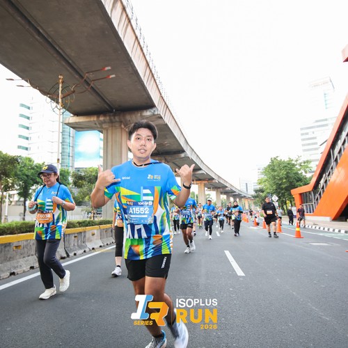 Race photo from ISOPLUS RUN 2026 - JAKARTA