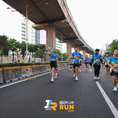 Race photo from ISOPLUS RUN 2026 - JAKARTA