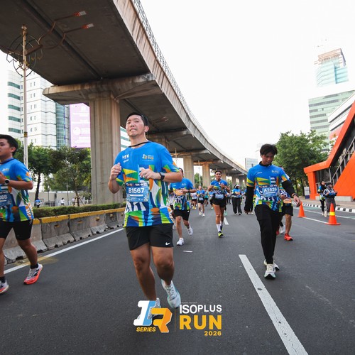 Race photo from ISOPLUS RUN 2026 - JAKARTA