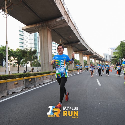 Race photo from ISOPLUS RUN 2026 - JAKARTA
