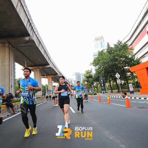 Race photo from ISOPLUS RUN 2026 - JAKARTA