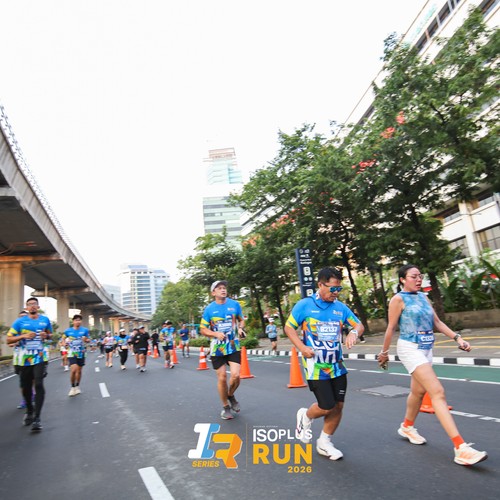 Race photo from ISOPLUS RUN 2026 - JAKARTA