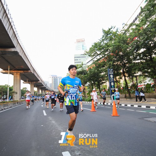 Race photo from ISOPLUS RUN 2026 - JAKARTA