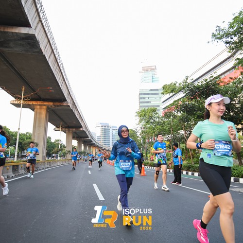 Race photo from ISOPLUS RUN 2026 - JAKARTA