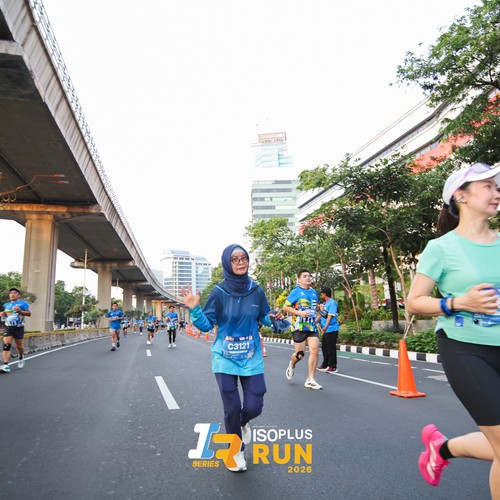 Race photo from ISOPLUS RUN 2026 - JAKARTA