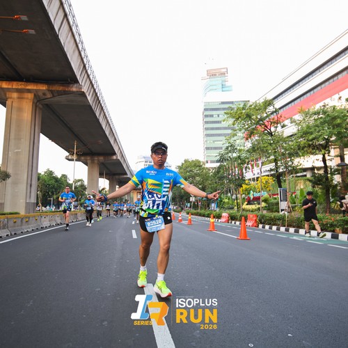 Race photo from ISOPLUS RUN 2026 - JAKARTA