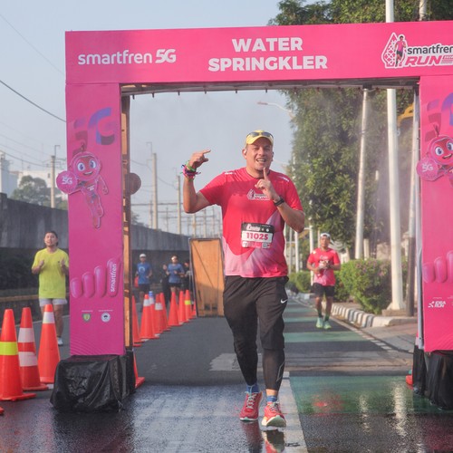 Race photo from SMARTFREN RUN 2026
