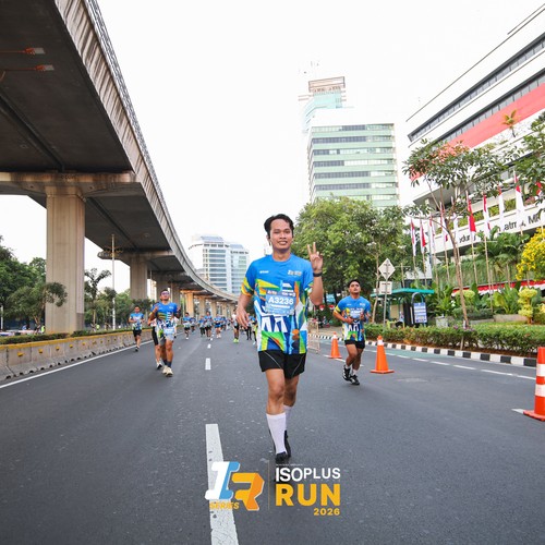 Race photo from ISOPLUS RUN 2026 - JAKARTA
