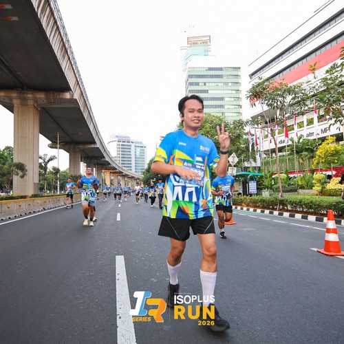 Race photo from ISOPLUS RUN 2026 - JAKARTA