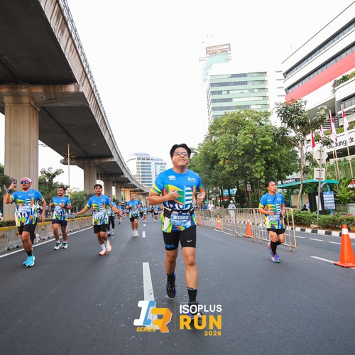 Race photo from ISOPLUS RUN 2026 - JAKARTA