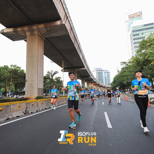 Race photo from ISOPLUS RUN 2026 - JAKARTA