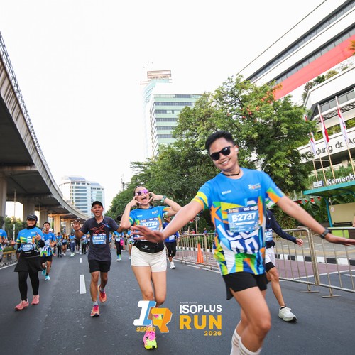 Race photo from ISOPLUS RUN 2026 - JAKARTA