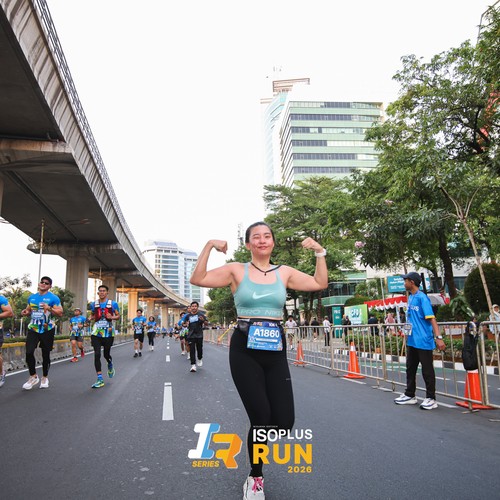 Race photo from ISOPLUS RUN 2026 - JAKARTA