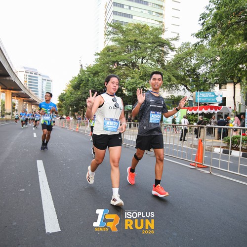 Race photo from ISOPLUS RUN 2026 - JAKARTA