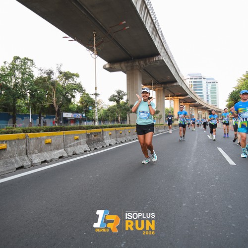 Race photo from ISOPLUS RUN 2026 - JAKARTA