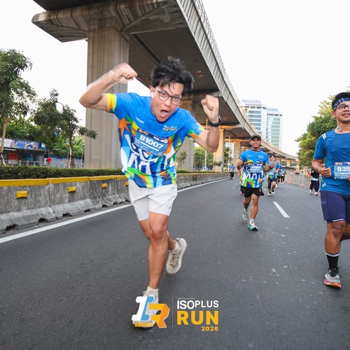 Race photo from ISOPLUS RUN 2026 - JAKARTA