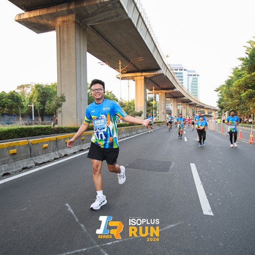 Race photo from ISOPLUS RUN 2026 - JAKARTA