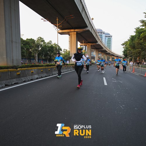 Race photo from ISOPLUS RUN 2026 - JAKARTA