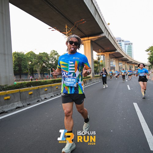 Race photo from ISOPLUS RUN 2026 - JAKARTA