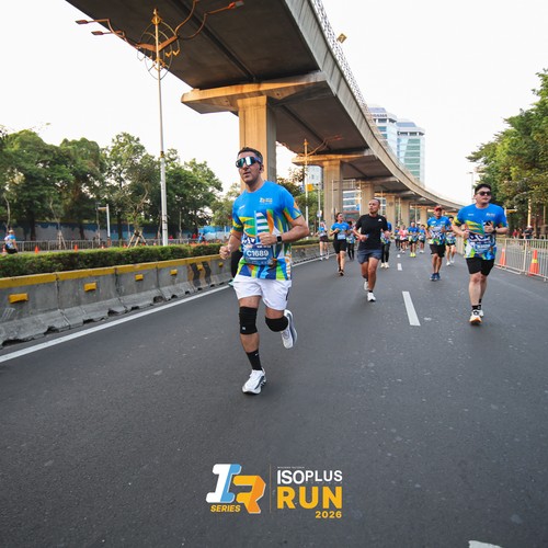 Race photo from ISOPLUS RUN 2026 - JAKARTA