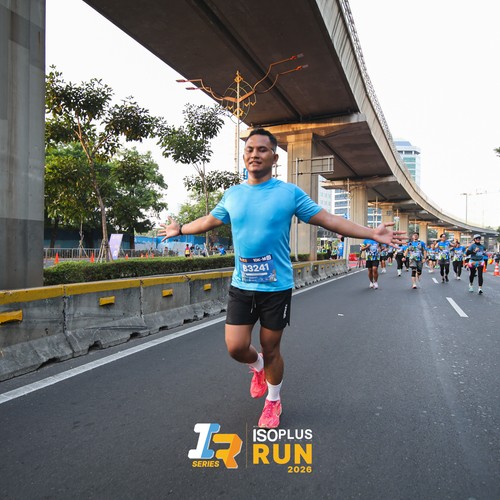 Race photo from ISOPLUS RUN 2026 - JAKARTA