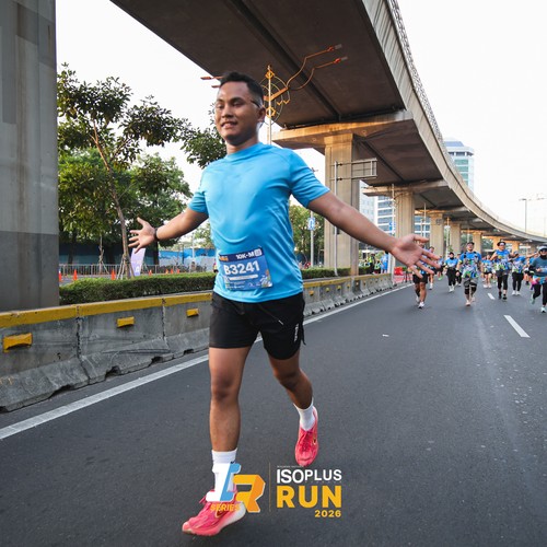 Race photo from ISOPLUS RUN 2026 - JAKARTA
