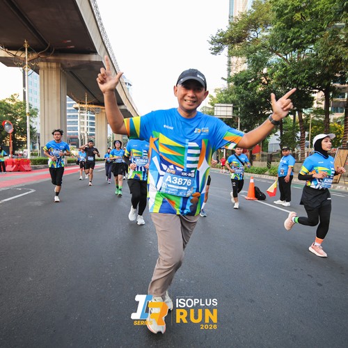 Race photo from ISOPLUS RUN 2026 - JAKARTA