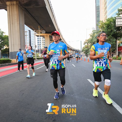 Race photo from ISOPLUS RUN 2026 - JAKARTA