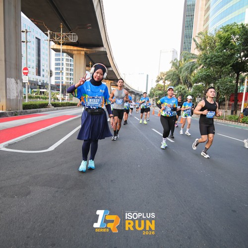 Race photo from ISOPLUS RUN 2026 - JAKARTA