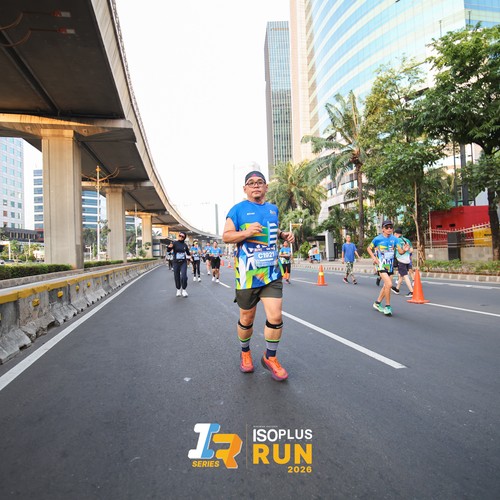 Race photo from ISOPLUS RUN 2026 - JAKARTA