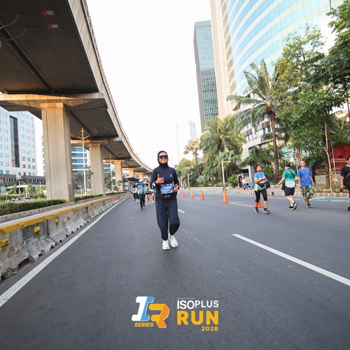 Race photo from ISOPLUS RUN 2026 - JAKARTA