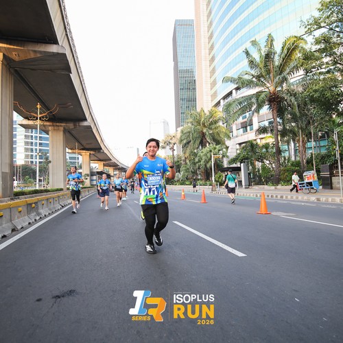 Race photo from ISOPLUS RUN 2026 - JAKARTA
